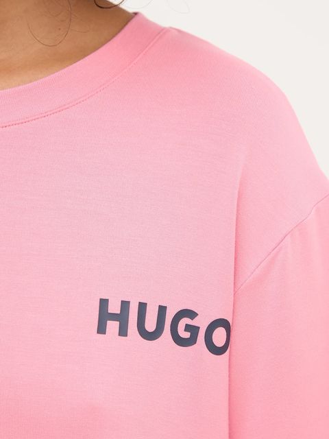 HUGO t-shirt lounge kolor niebieski 50490707