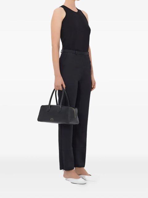 LouLou de Saison Mahoney belt-loops trousers - Black