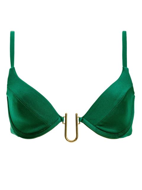 Agua By Agua Bendita Ventura Leika bikini top - Green - zdjęcie produktu nr 1
