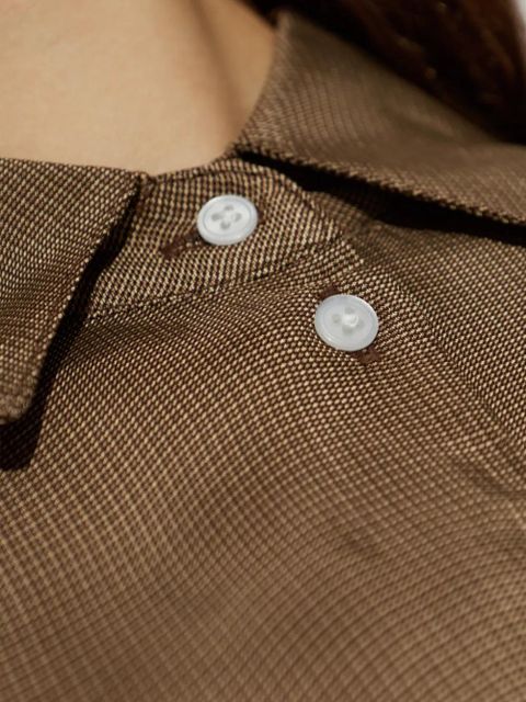 Róhe button-up shirt - Brown