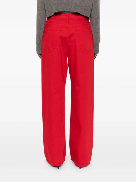 Róhe belt-loop pocket jeans - Red - zdjęcie produktu nr 2