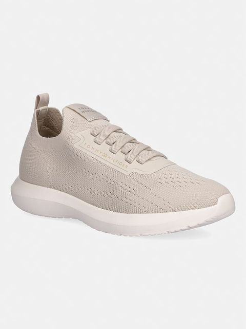Tommy Hilfiger TH KNIT EXTRALIGHT RUNNER sneakersy damskie - zdjęcie produktu nr 1