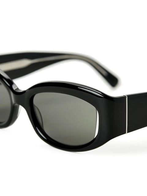 Christopher Esber Davies Beluga round-frame sunglasses - Black