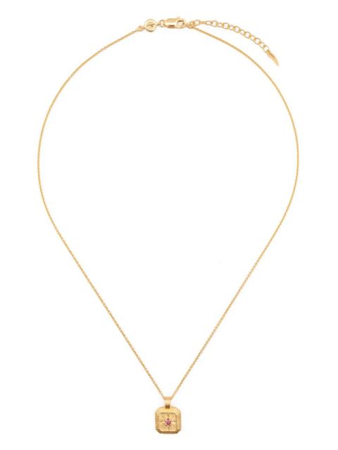 Missoma October Birthstone Star pendant necklace - Gold