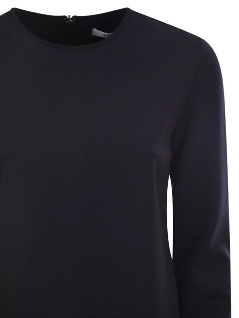 Max Mara slim zip top - Blue