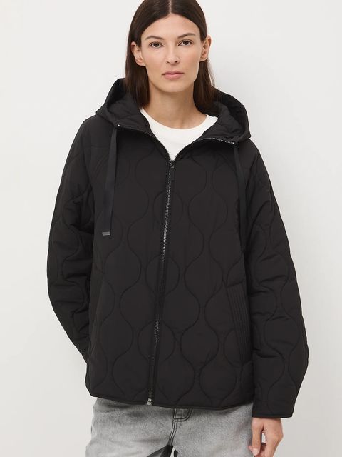 Medicine kurtka damska kolor czarny przejściowa oversize - zdjęcie produktu nr 2