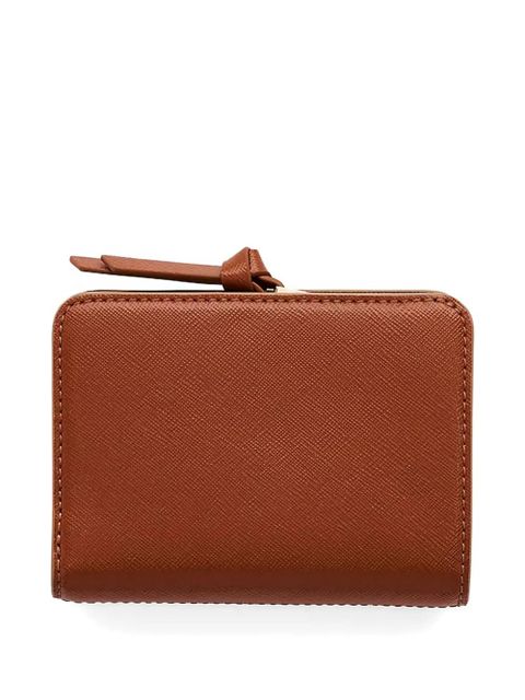 Marc Jacobs zip-fastening logo-compact wallet - Neutrals