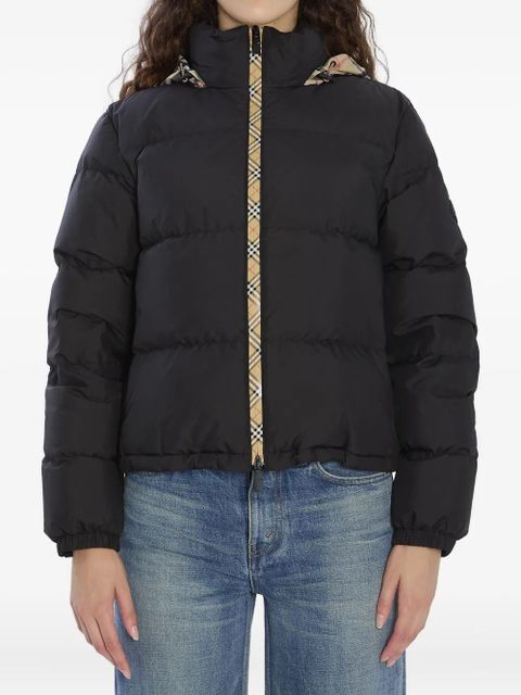 Burberry concealed-hood puffer jacket - Black - zdjęcie produktu nr 1
