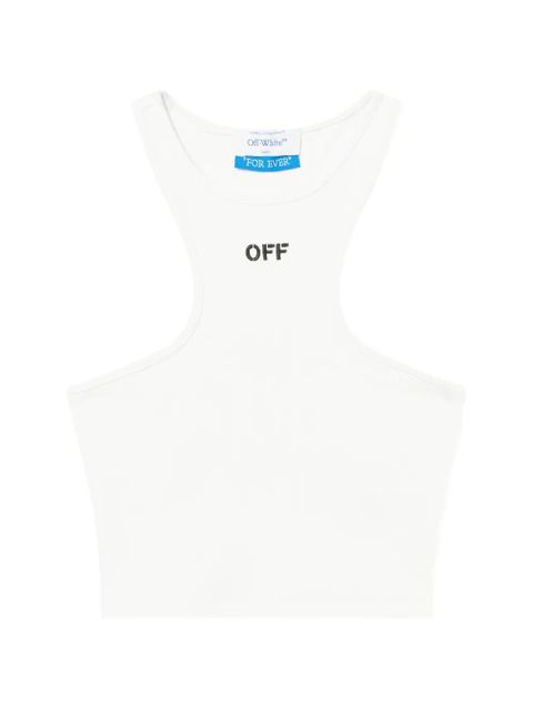 Off-White Off Stamp ribbed tank top - zdjęcie produktu nr 1