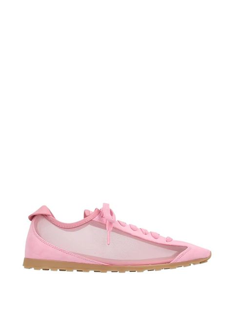 Jacquemus Les Tennis mesh-panel sneakers - White - zdjęcie produktu nr 1