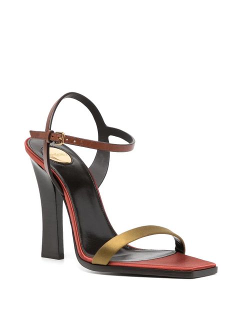 Saint Laurent 110mm Lydia sandals - Brown - zdjęcie produktu nr 2