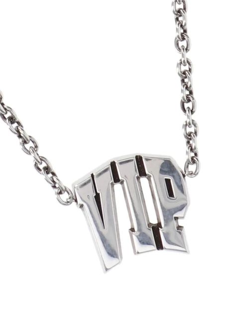Balenciaga "VIP"-plaque necklace - Silver - zdjęcie produktu nr 2