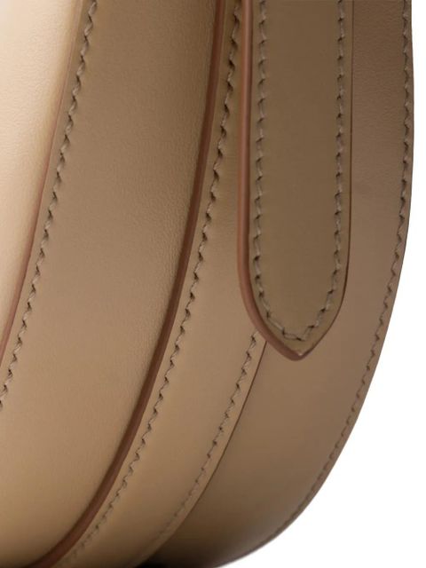 Prada Arqué mini leather shoulder bag - Neutrals