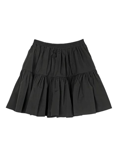 Cecilie Bahnsen Blair ruffled two-pocket mini skirt - Black