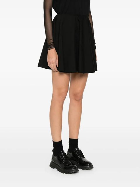 Givenchy logo-jacquard mini skirt - Black
