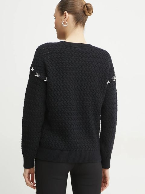 Guess sweter z domieszką wełny ELLISS