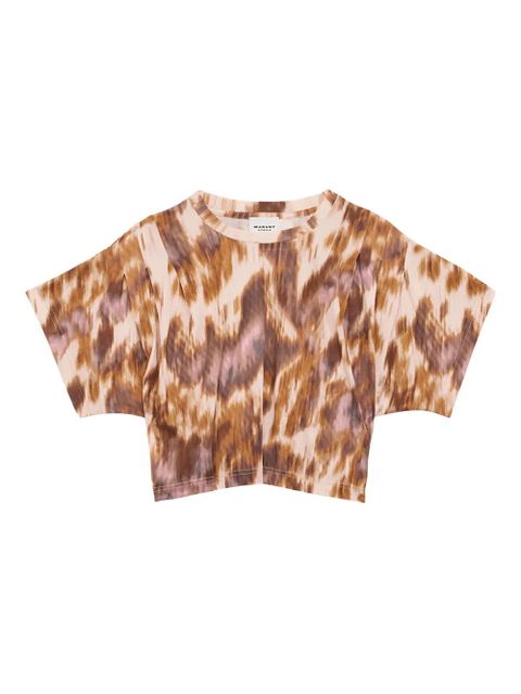 MARANT ÉTOILE Zilia T-shirt - Neutrals - zdjęcie produktu nr 1