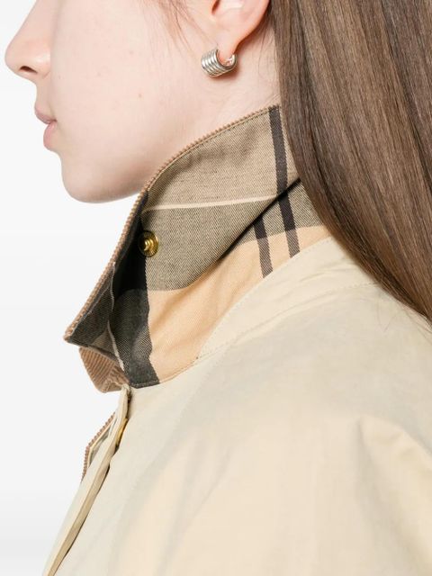 Barbour Glynis corduroy-collar coat - Neutrals