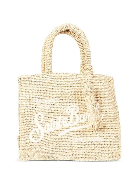 MC2 Saint Barth Colette raffia tote bag - Neutrals - zdjęcie produktu nr 1