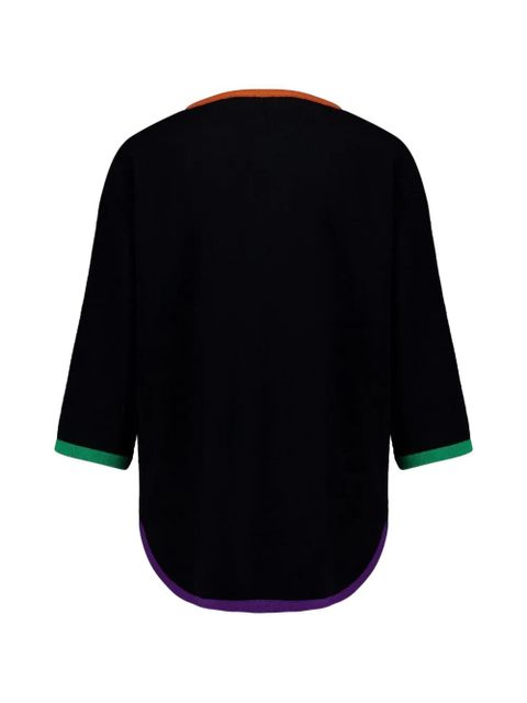 Valentino Garavani VGold wool sweater - Black - zdjęcie produktu nr 2