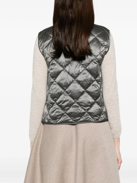 Max Mara The Cube quilted sleeveless gilet - Grey