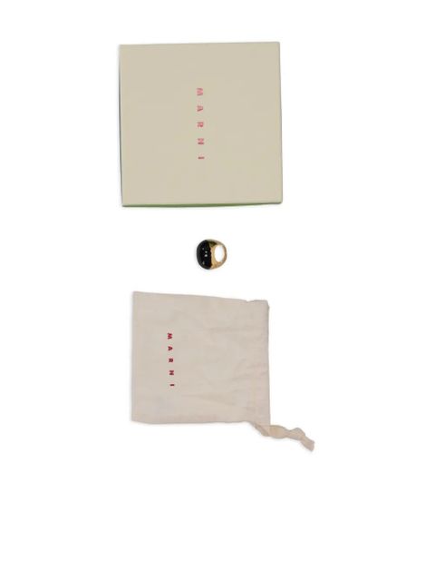 Marni cocktail ring - Black