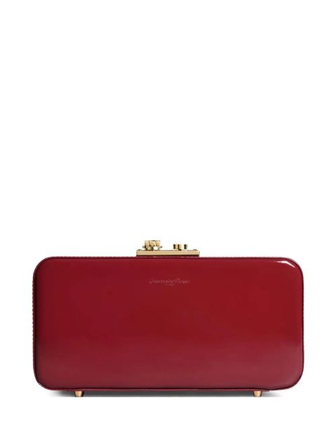 Gianvito Rossi Vali clutch bag - Red - zdjęcie produktu nr 1