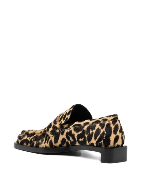 Jil Sander leopard-print loafers - Neutrals - zdjęcie produktu nr 2