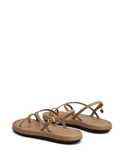 Tod's leather sandals - Brown