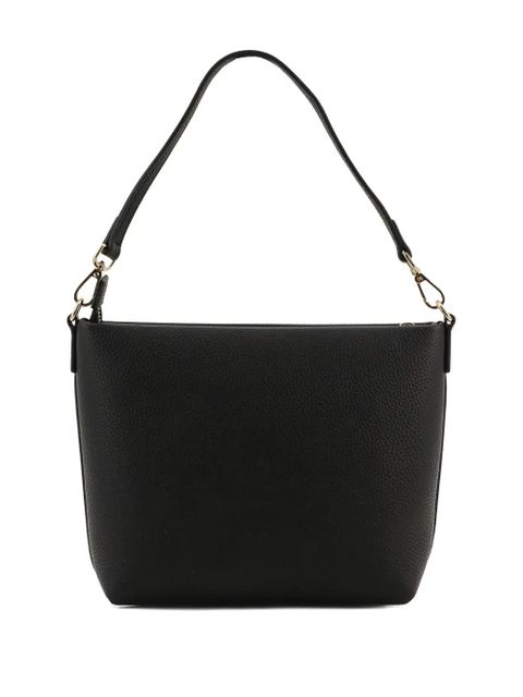 MC2 Saint Barth Aline logo-devossed shoulder bag - Black