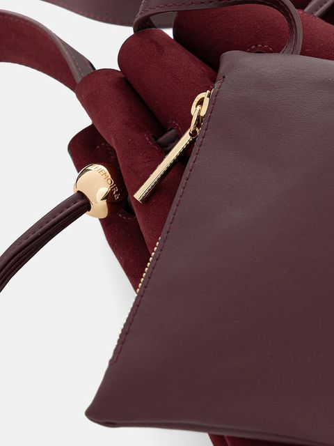 Themoire torebka kolor bordowy TMFW25CLPSUE120