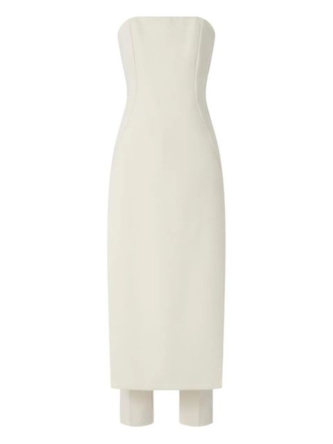 PINKO Scartaregalo strapless jumpsuit - White - zdjęcie produktu nr 1