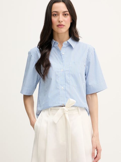 Tommy Hilfiger koszula damska bawełniana - zdjęcie produktu nr 1