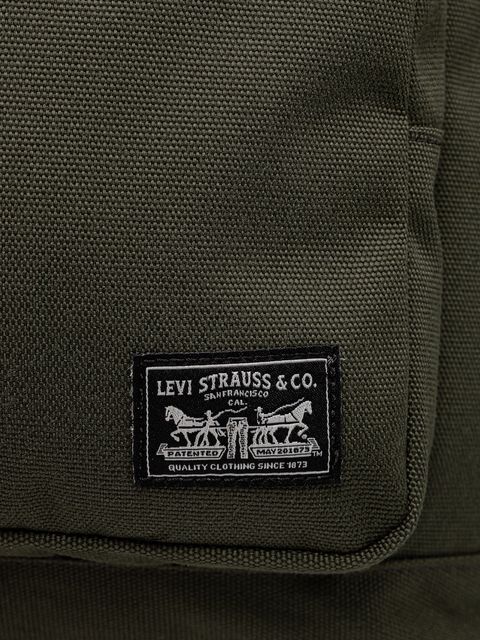 Levi's plecak kolor zielony duży gładki 004C3