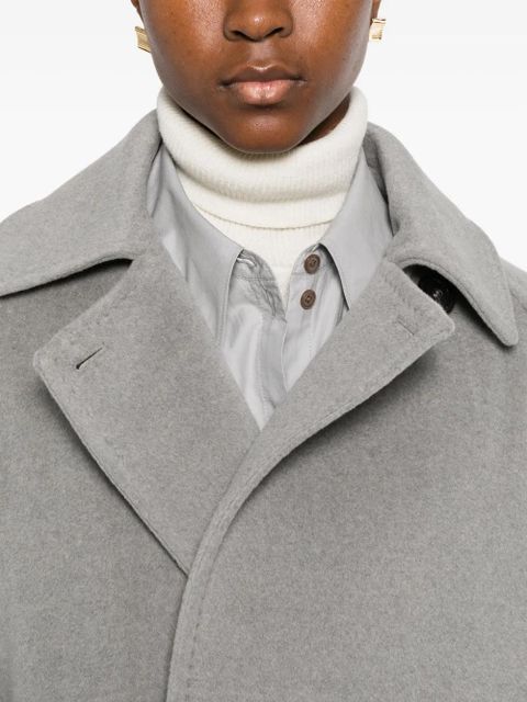 Max Mara Aryan double-breasted coat - Grey