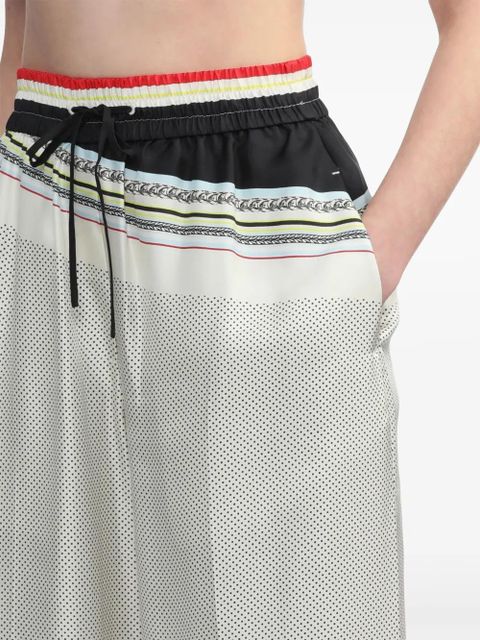 3.1 Phillip Lim Liberty wide-leg silk trousers - Neutrals