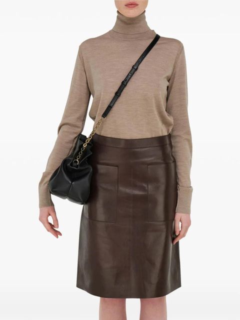 Ferragamo medium Soft shoulder bag - Black - zdjęcie produktu nr 2