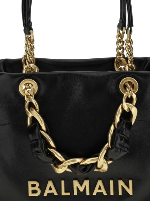 Balmain small 1945 Soft Cabas shoulder bag - Black