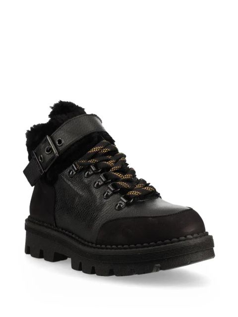 PINKO Ortica leather ankle boots - Black - zdjęcie produktu nr 2