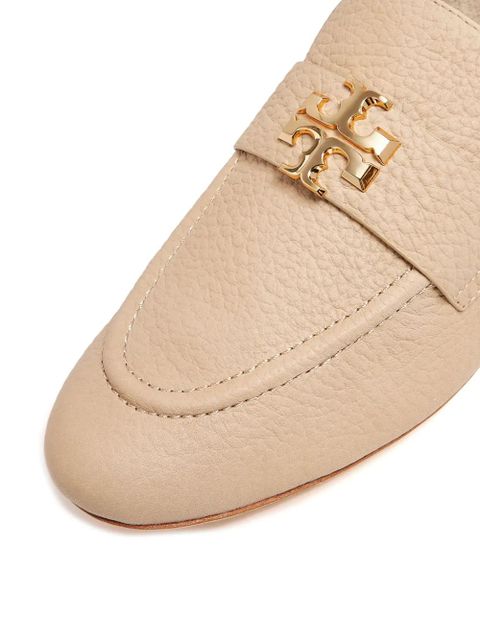 Tory Burch Double T-plaque leather loafers - Neutrals