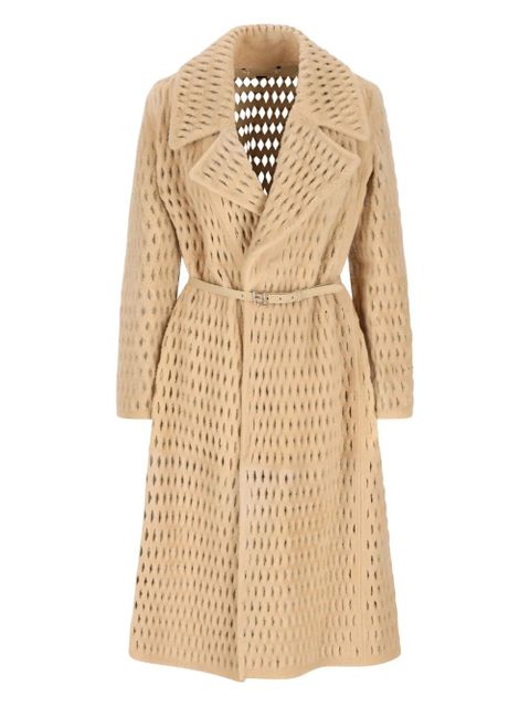 FENDI cut-out shearling leather - Neutrals - zdjęcie produktu nr 1