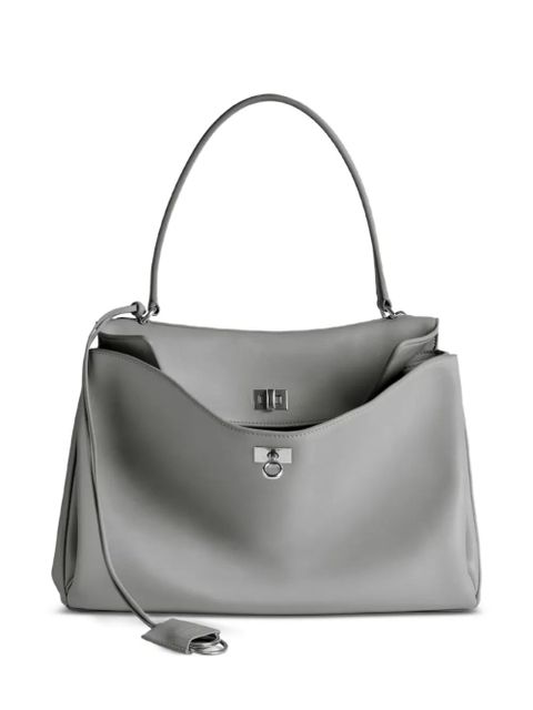 Balenciaga medium Rodeo leather tote bag - Grey - zdjęcie produktu nr 1