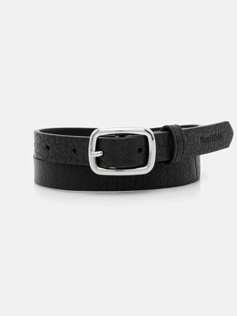 Marc O'Polo pasek skórzany damski kolor czarny 5000009100 - zdjęcie produktu nr 1