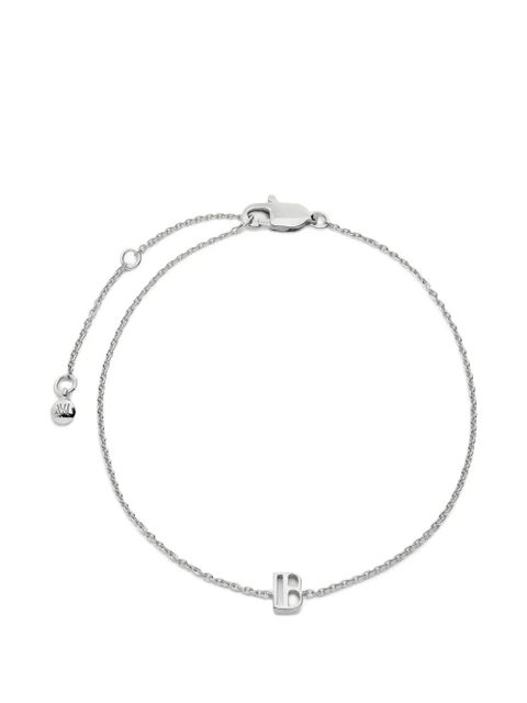 Monica Vinader Initial B chain bracelet - Silver - zdjęcie produktu nr 1