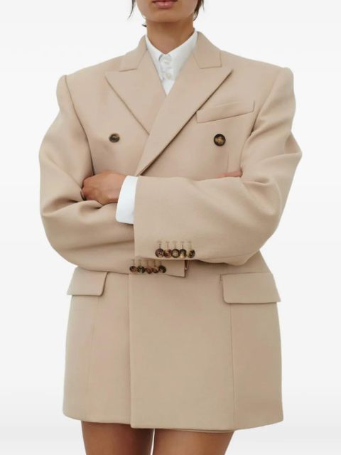 WARDROBE.NYC double-breasted blazer - Neutrals