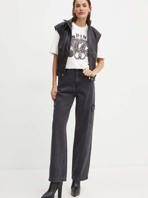 Pinko bezrękawnik skórzany - zdjęcie produktu nr 2