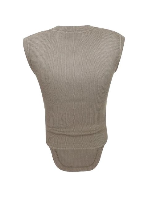 Off-White logo-detail tank top - Neutrals - zdjęcie produktu nr 2