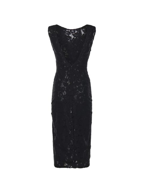 PINKO lace midi dress - Black - zdjęcie produktu nr 1