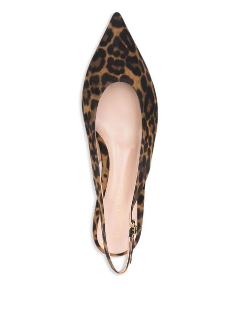 Gianvito Rossi Robbie ballet flats - Brown