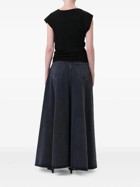 AGOLDE Odin pocket long skirt - Grey - zdjęcie produktu nr 2